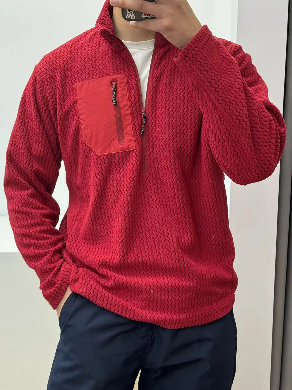 LT01 WaveFleece Highneck Pullover