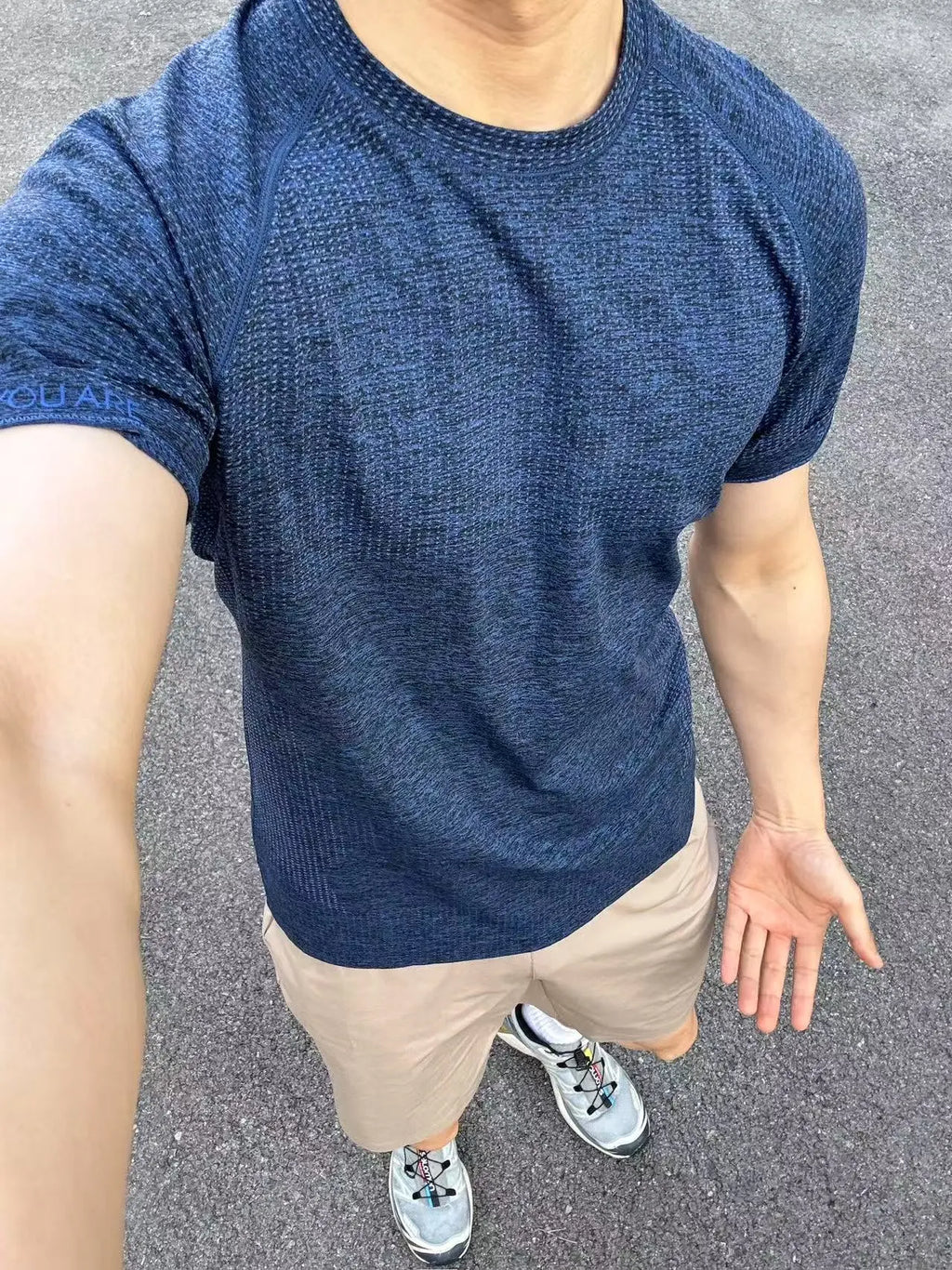 SST01 Seamless Sports Short Top