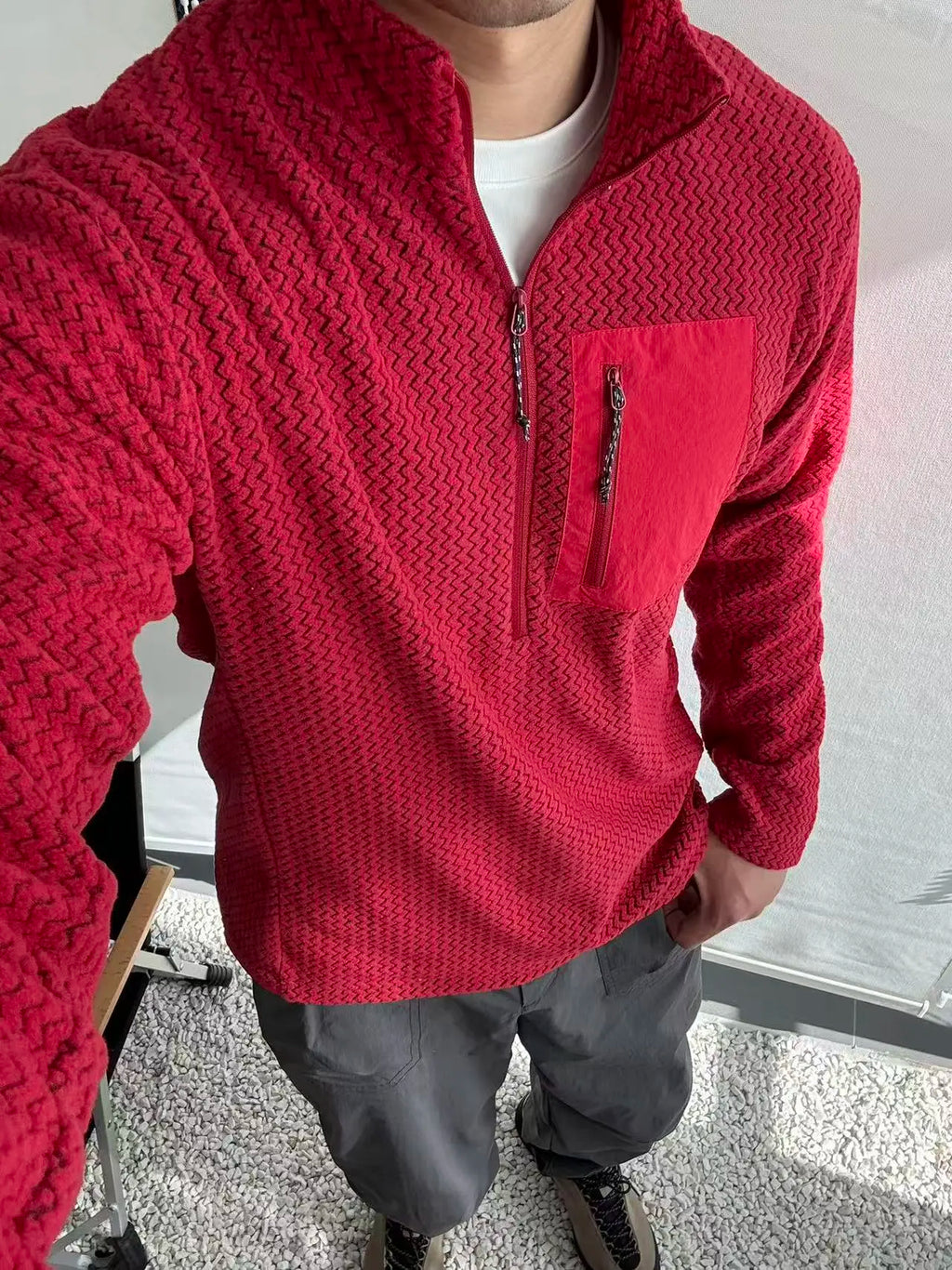 LT01 WaveFleece Highneck Pullover