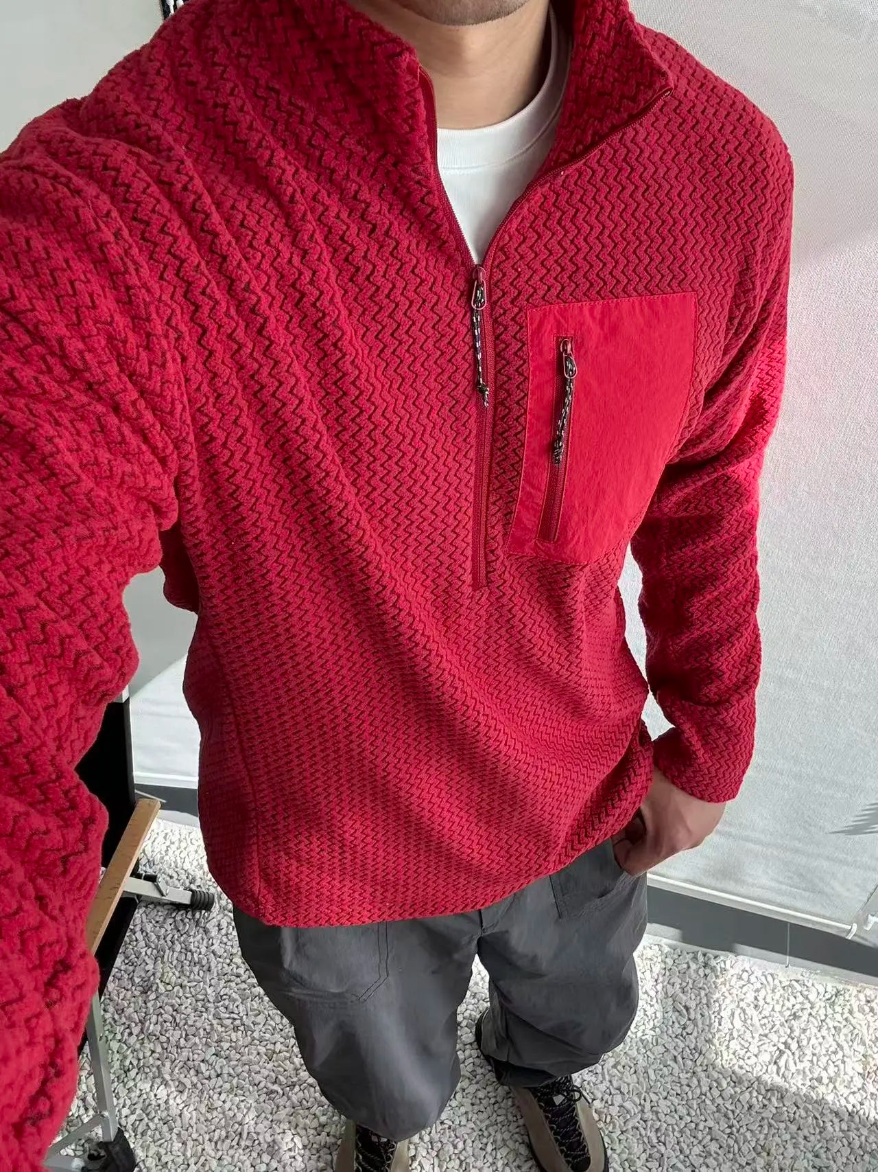 LT01 WaveFleece Highneck Pullover