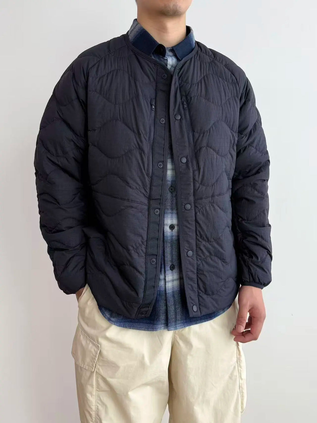 OJ09 Light Wavestitch Down Jacket
