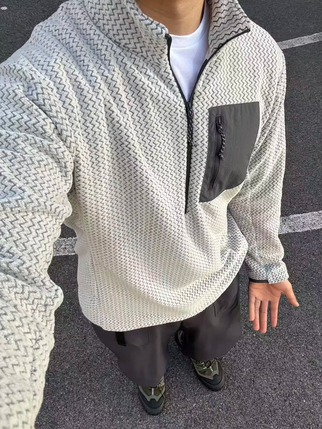 LT01 WaveFleece Highneck Pullover