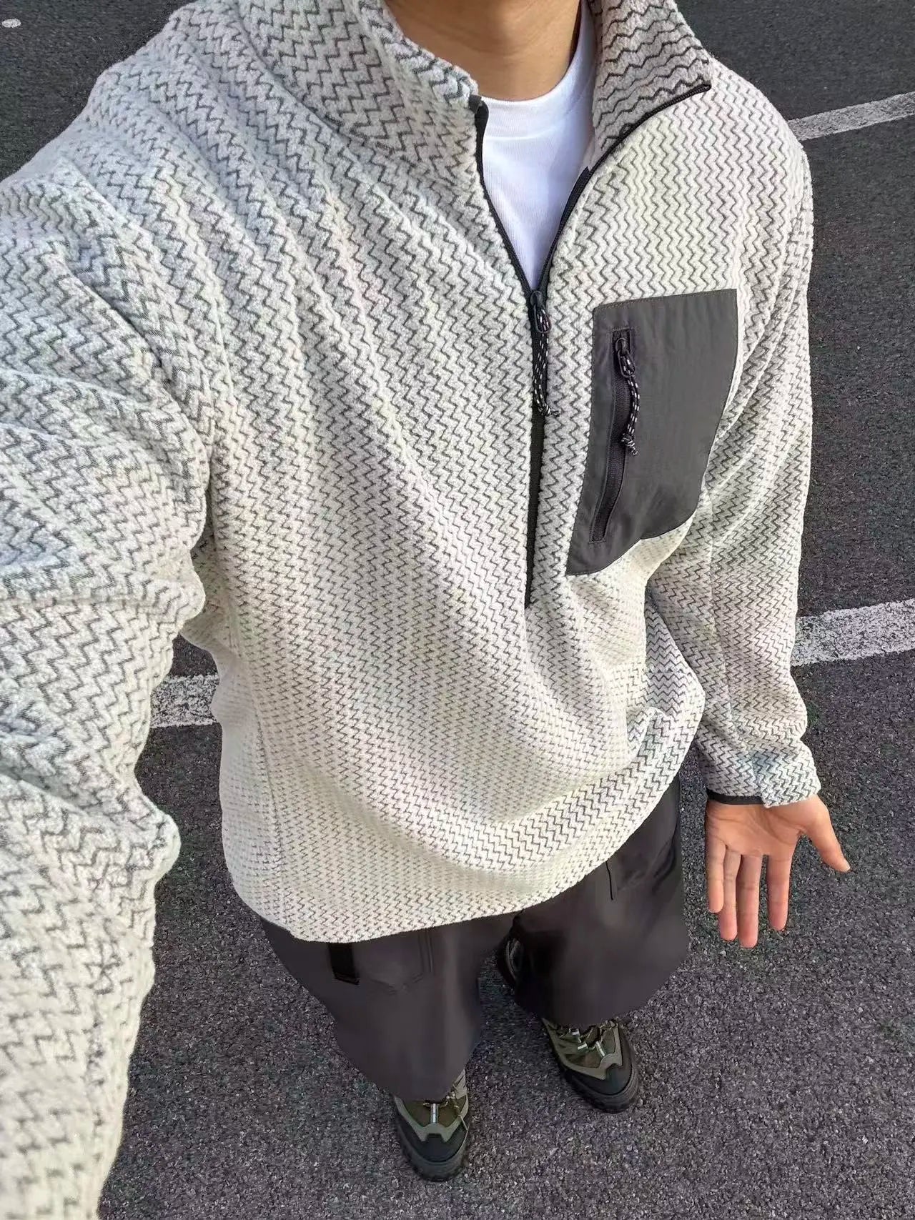 LT01 WaveFleece Highneck Pullover