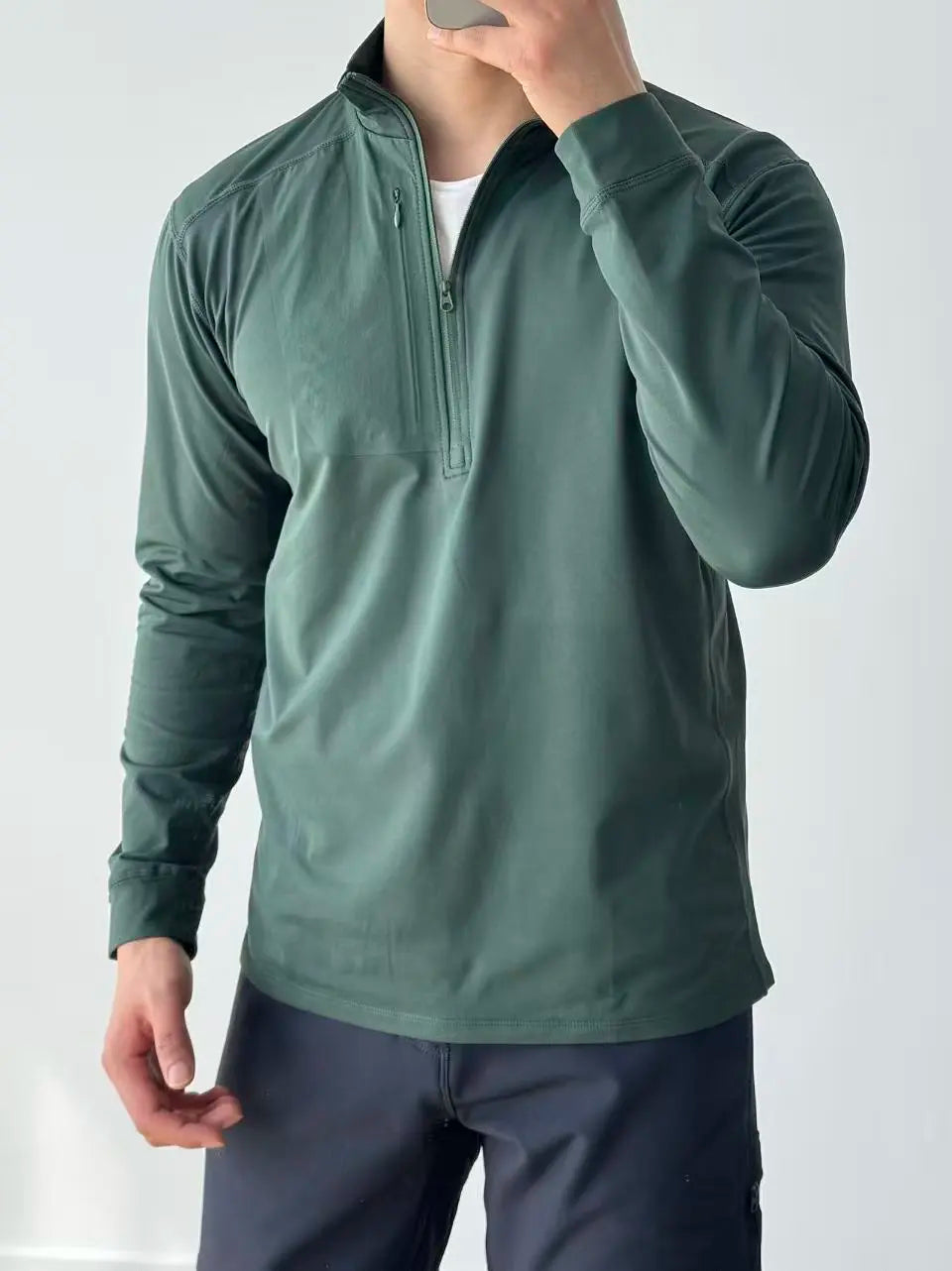 LT03 Warm Breath Half-zip Sweatshirt