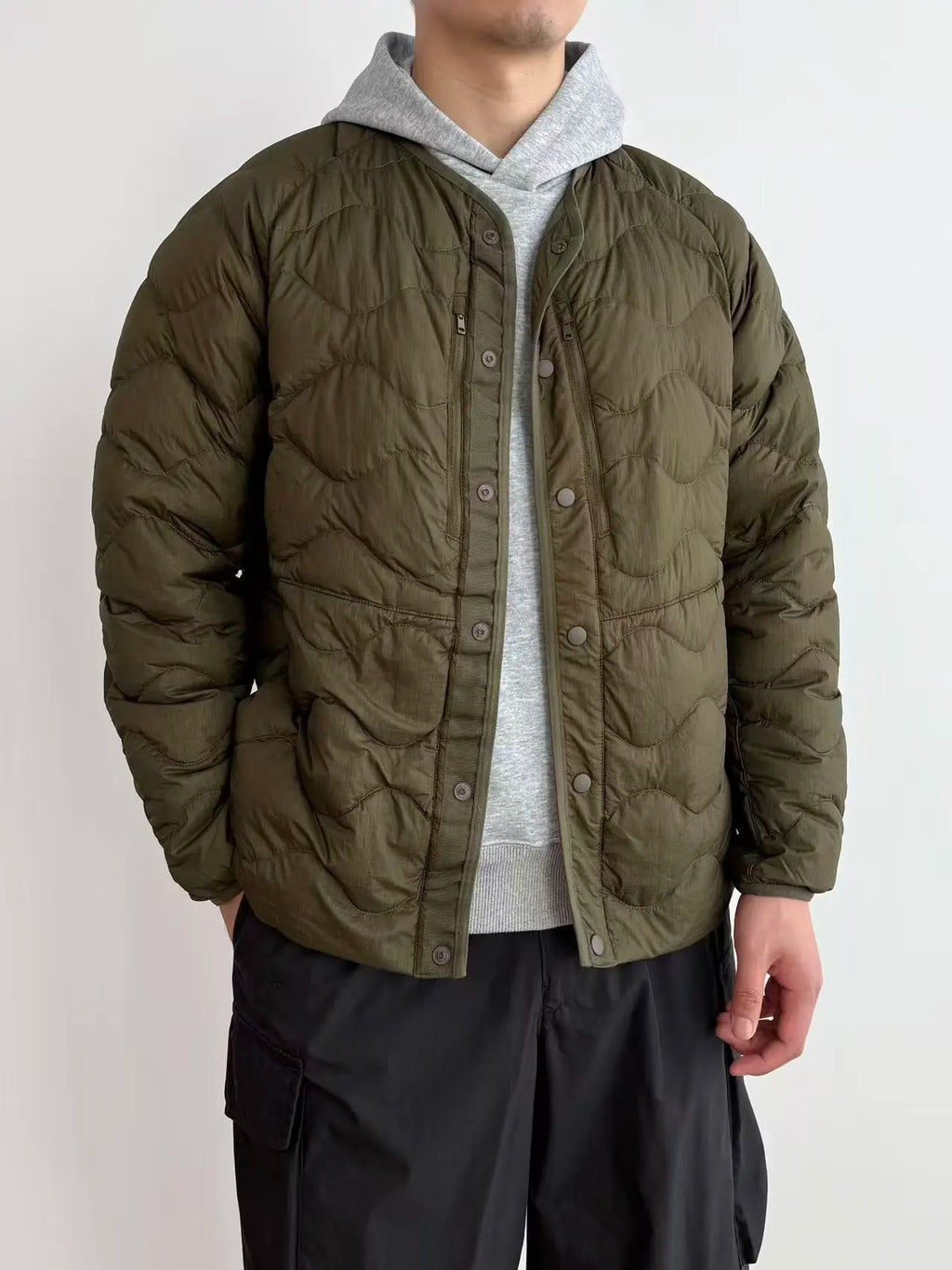 OJ09 Light Wavestitch Down Jacket
