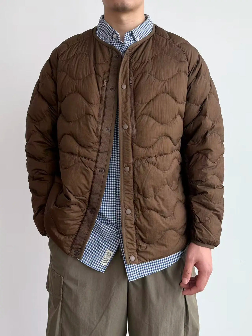 OJ09 Light Wavestitch Down Jacket