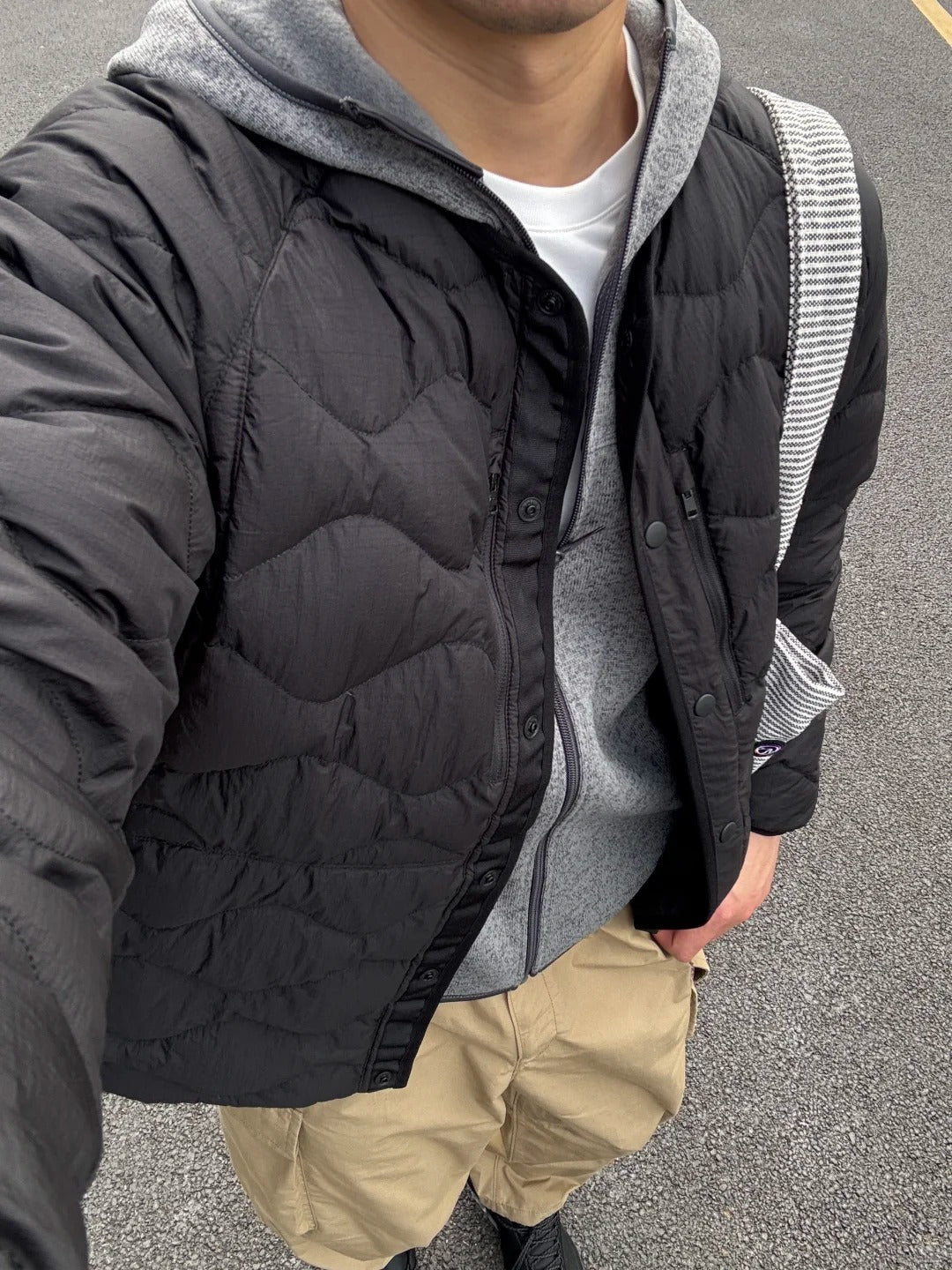 OJ09 Light Wavestitch Down Jacket