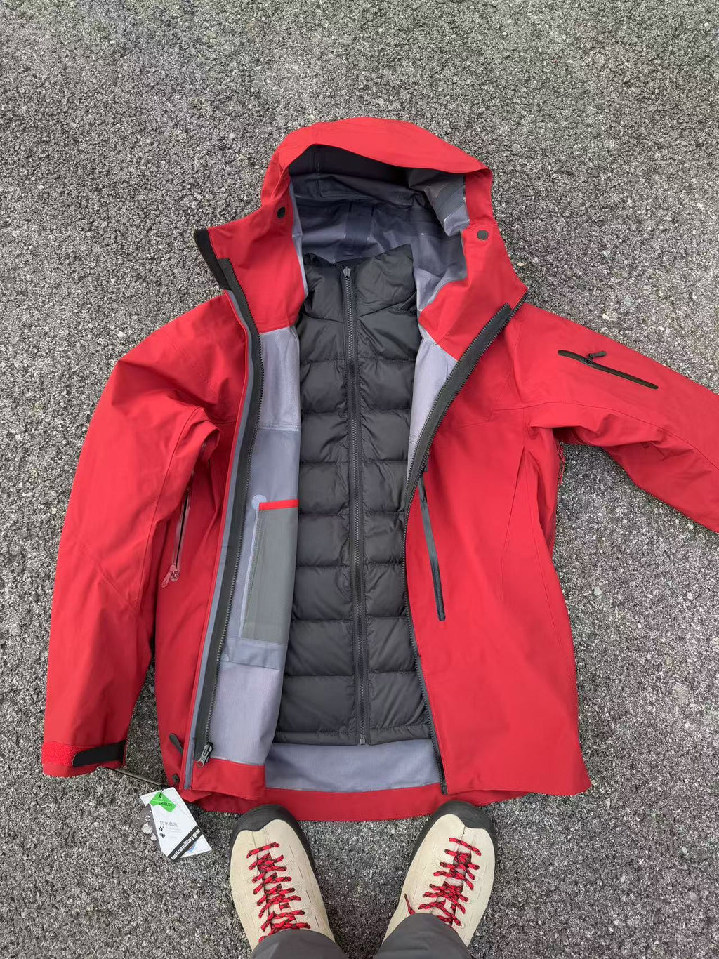 OJ01 3-in-1 Wind Breaker Jacket (Optional Down Liner)