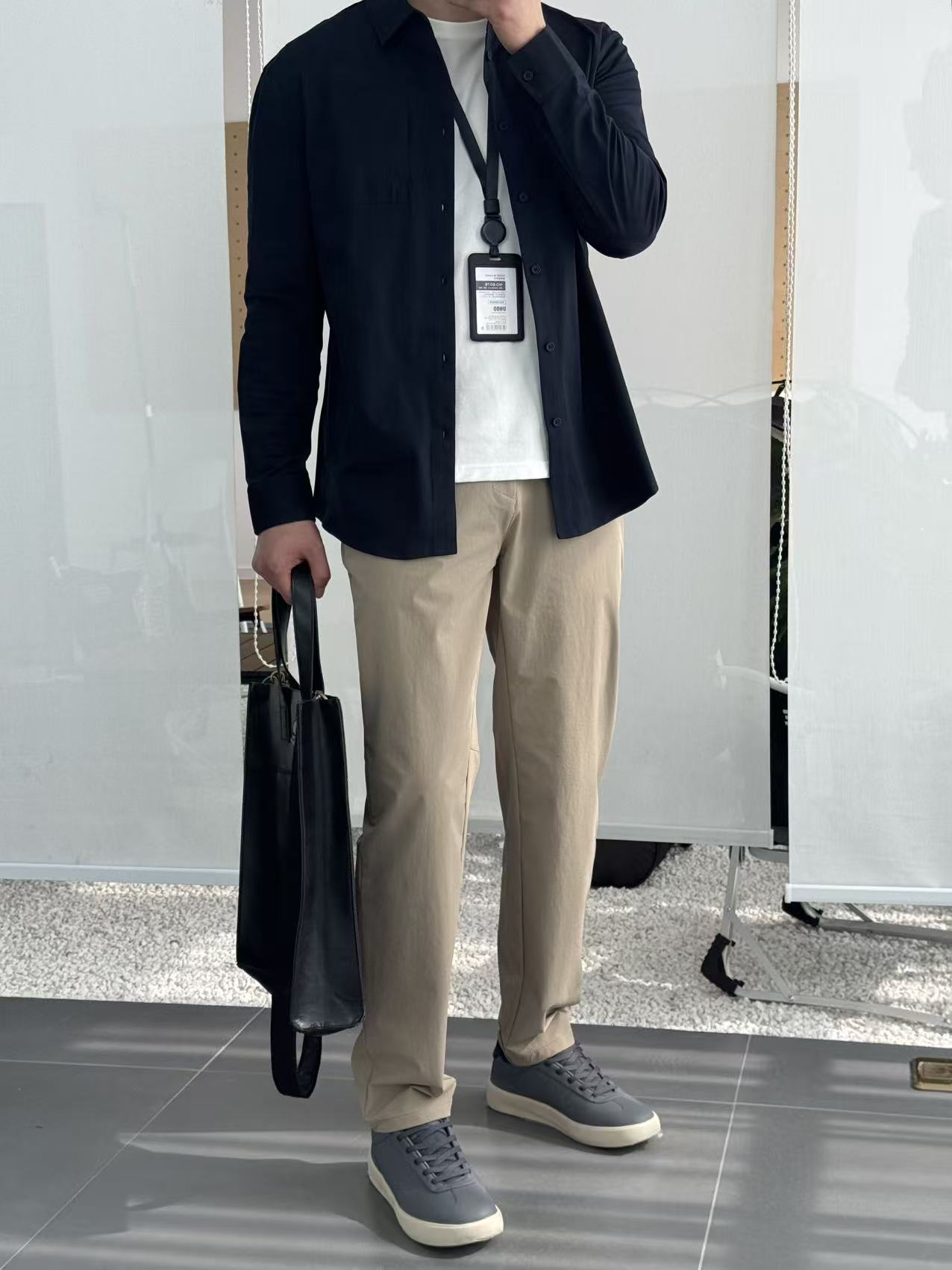 P02 OfficeFlex Softshell Straight Pants