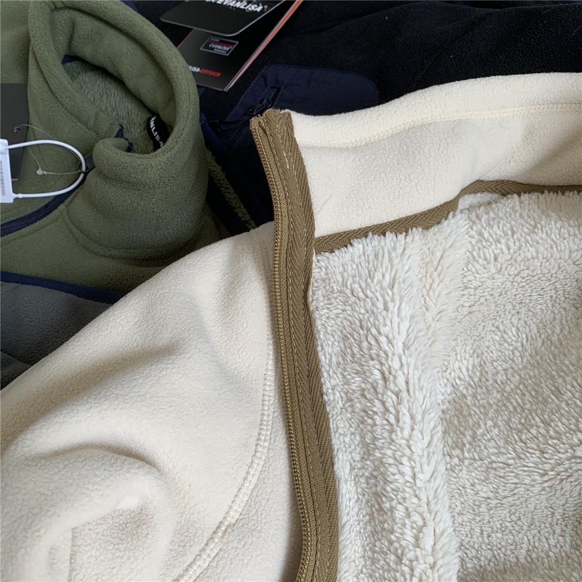 OJ05 Dual-Fleece Knit Jacket