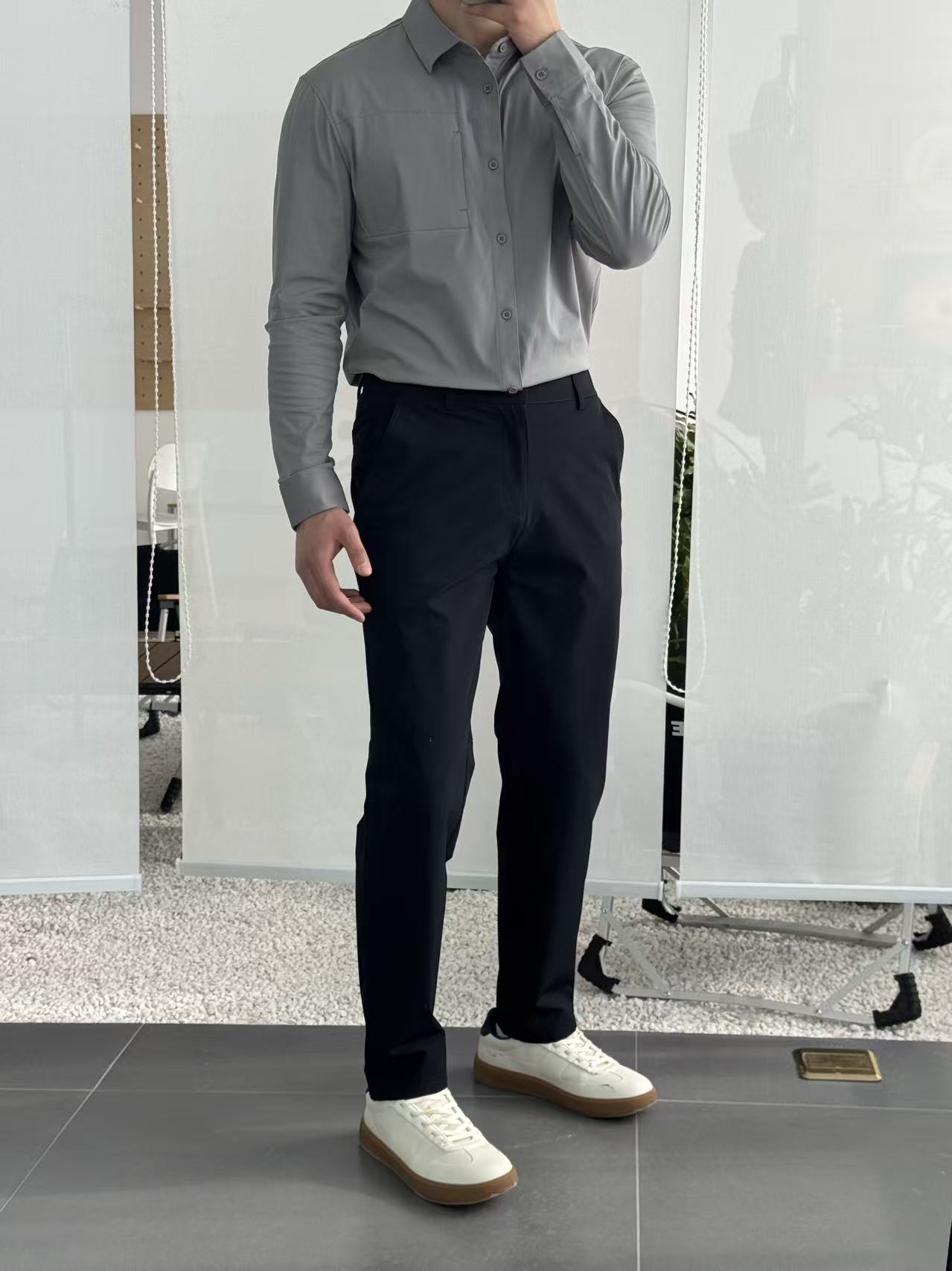 P02 OfficeFlex Softshell Straight Pants
