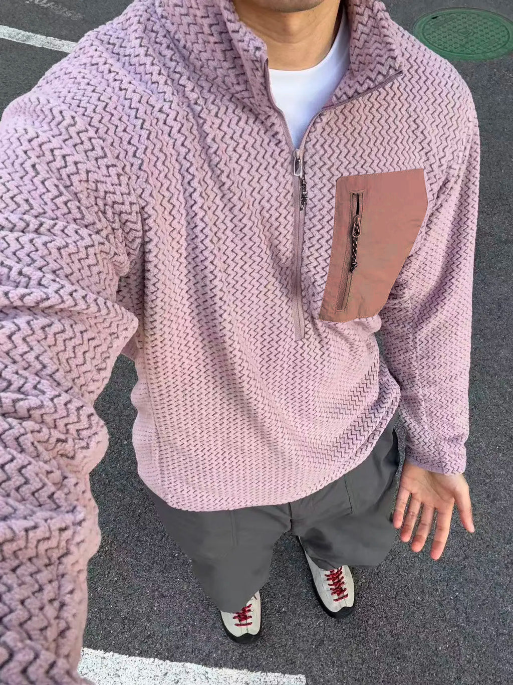 LT01 WaveFleece Highneck Pullover