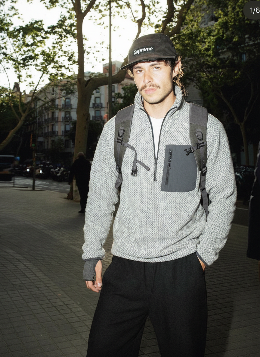 LT01 WaveFleece Highneck Pullover