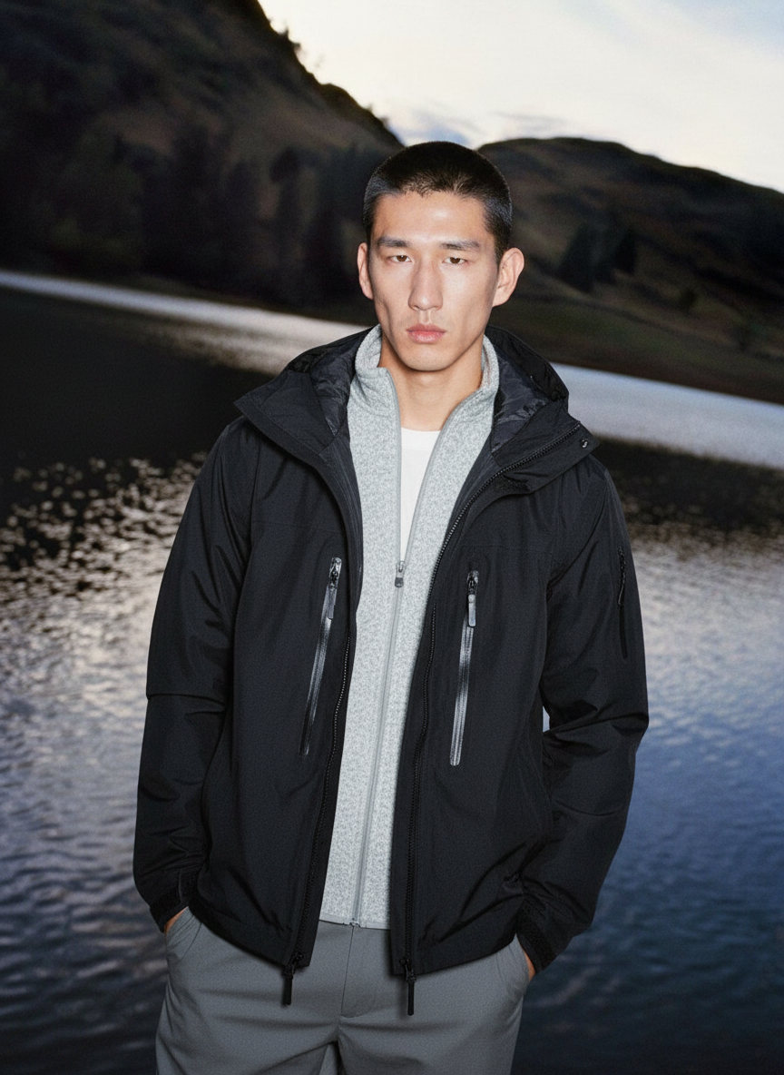 OJ01 3-in-1 Wind Breaker Jacket (Optional Down Liner)