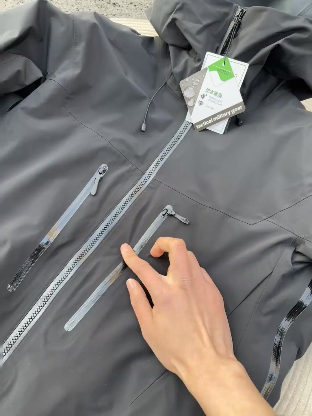 OJ01 3-in-1 Wind Breaker Jacket (Optional Down Liner)