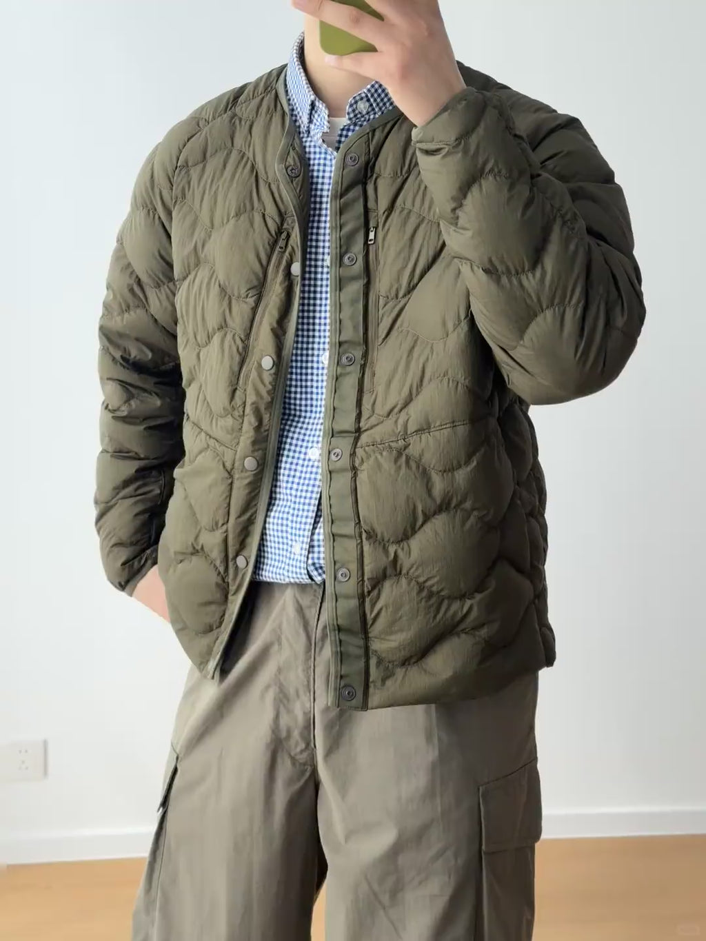 OJ09 Light Wavestitch Down Jacket