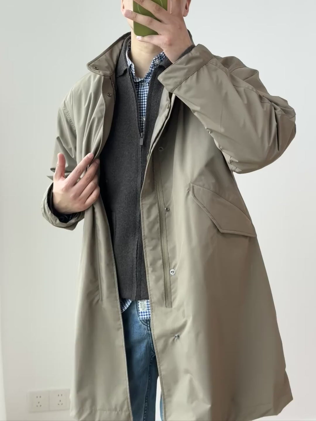 OJ02 Urban All-Weather Trench Coat