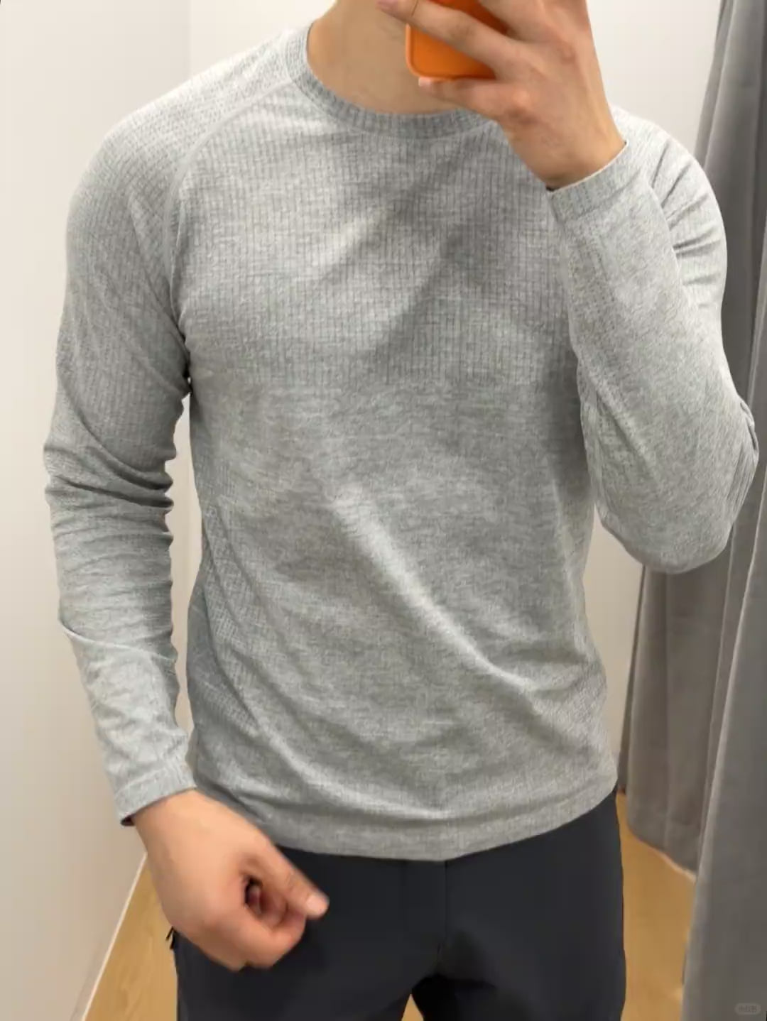 SLT01 Seamless Sports Long Top